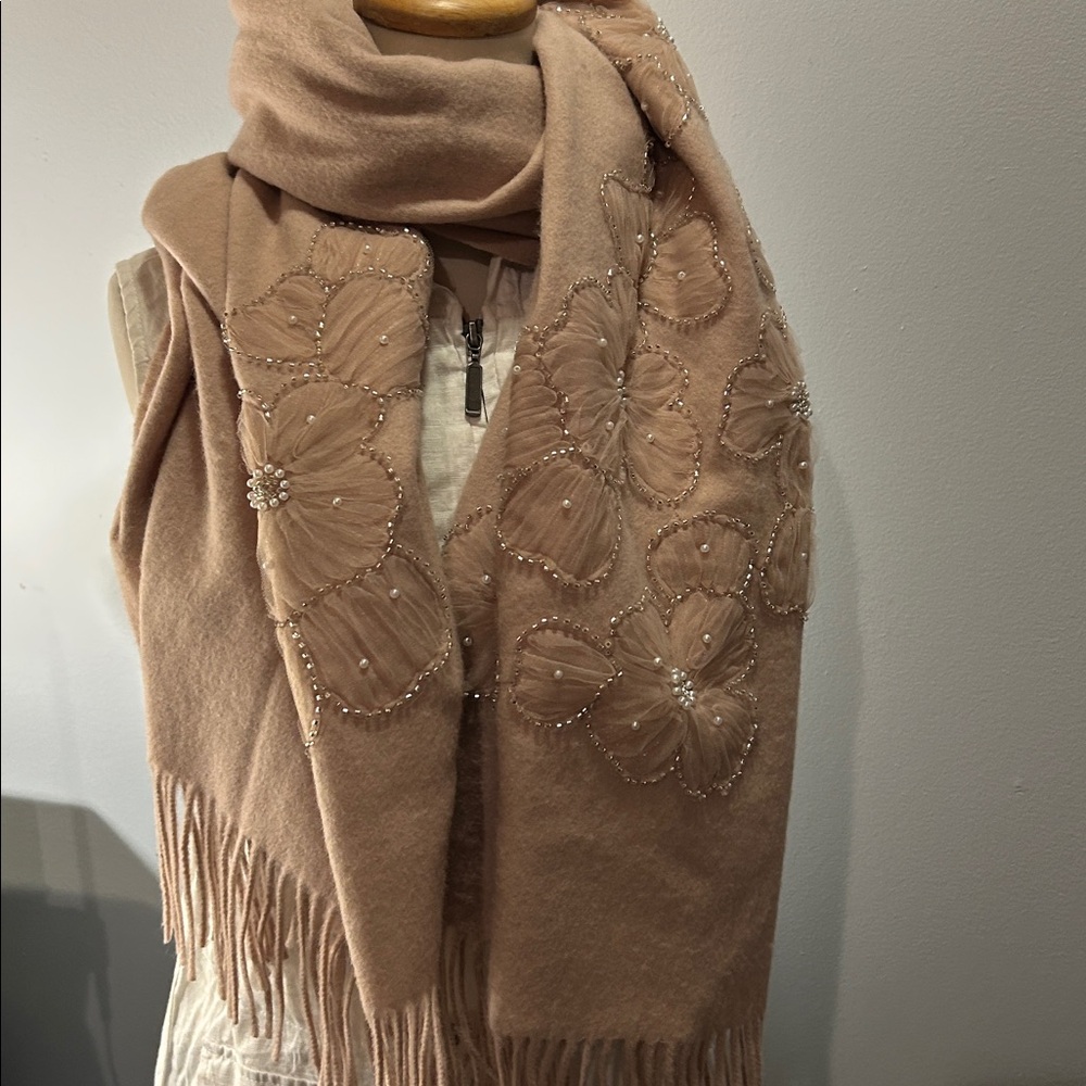 NWT Joie wool XL scarf